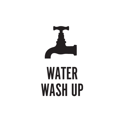 Water Wash Up
