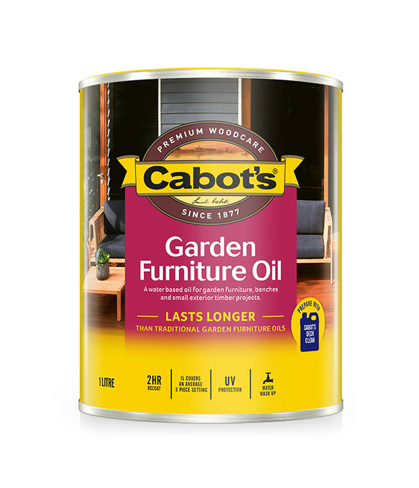 outdoor furniture oil