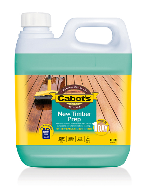 Cabot’s New Timber Prep