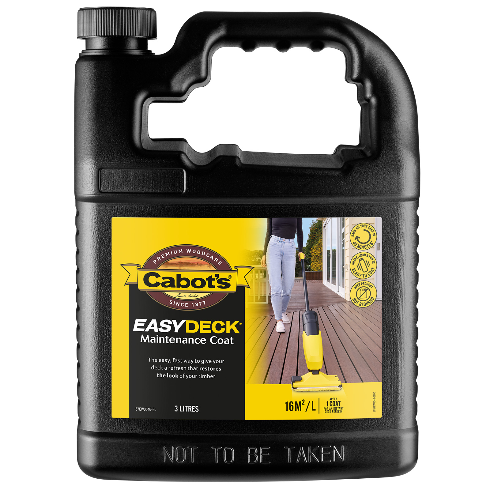Cabot's EasyDeck™ Maintenance Coat 3L Refill