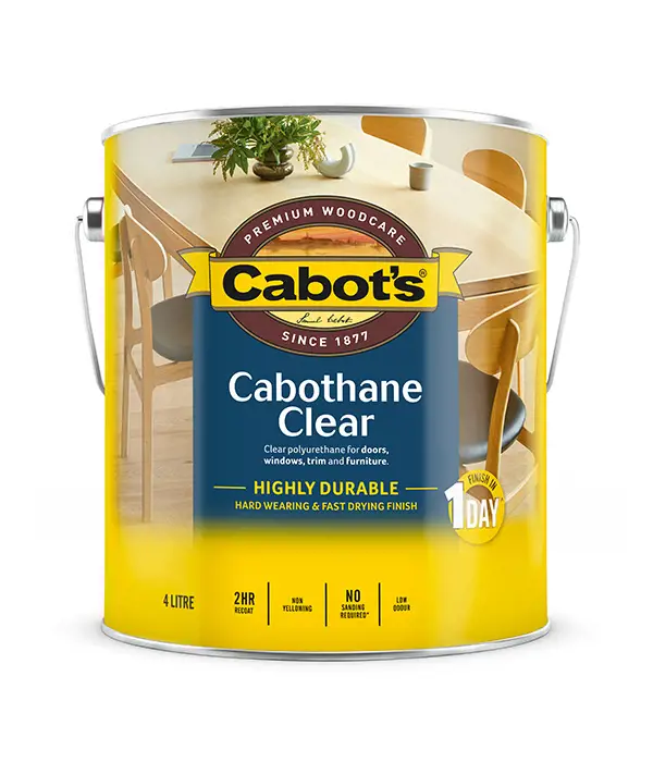 Cabot's Cabothane Clear Water Based