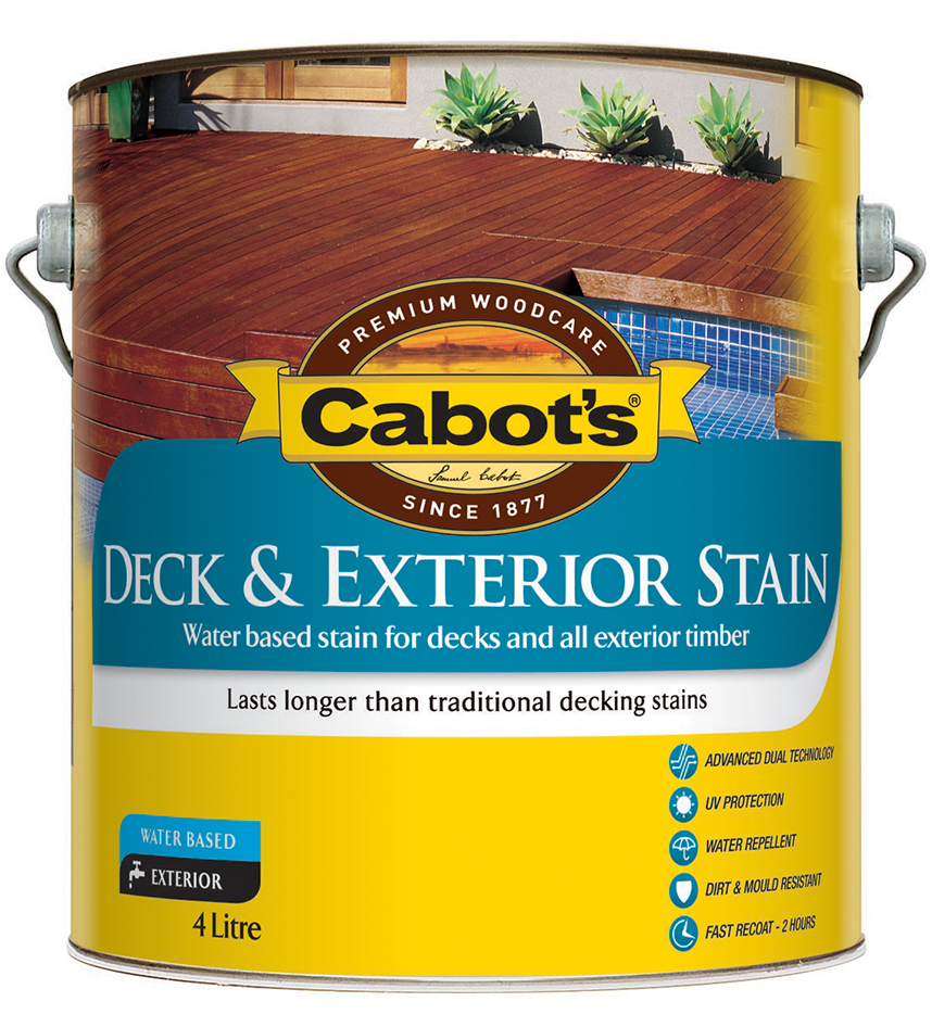 Cabot's Deck & Exterior Stain Water-Based
